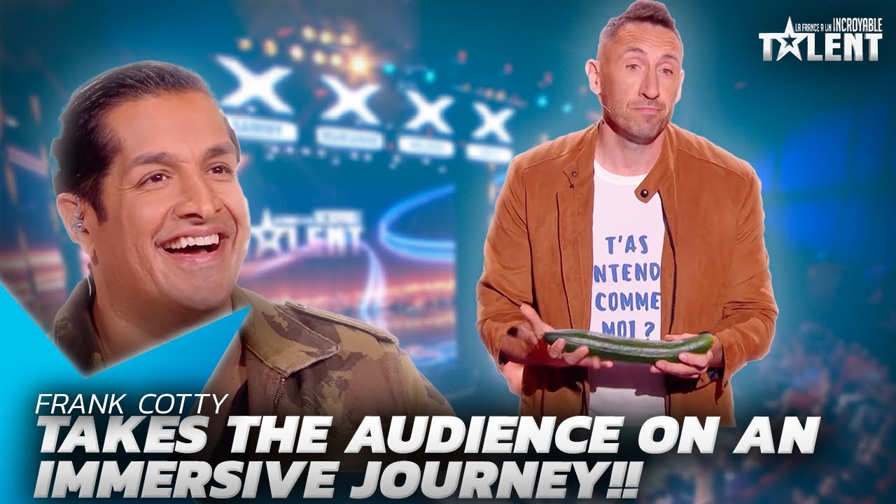 Frank Cotty creates a unique auditory experience, leaving the judges amused by his approach to sound
