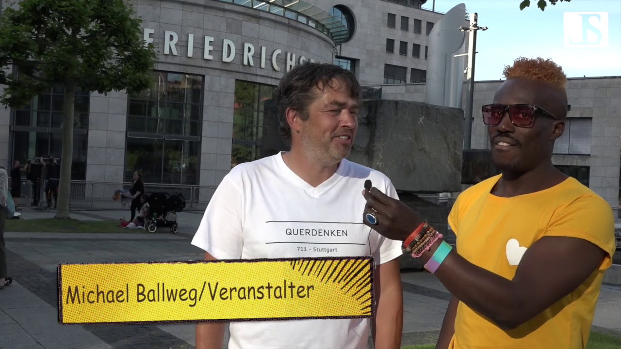 STUTTGARTER DEMO QUERDENKEN 2020