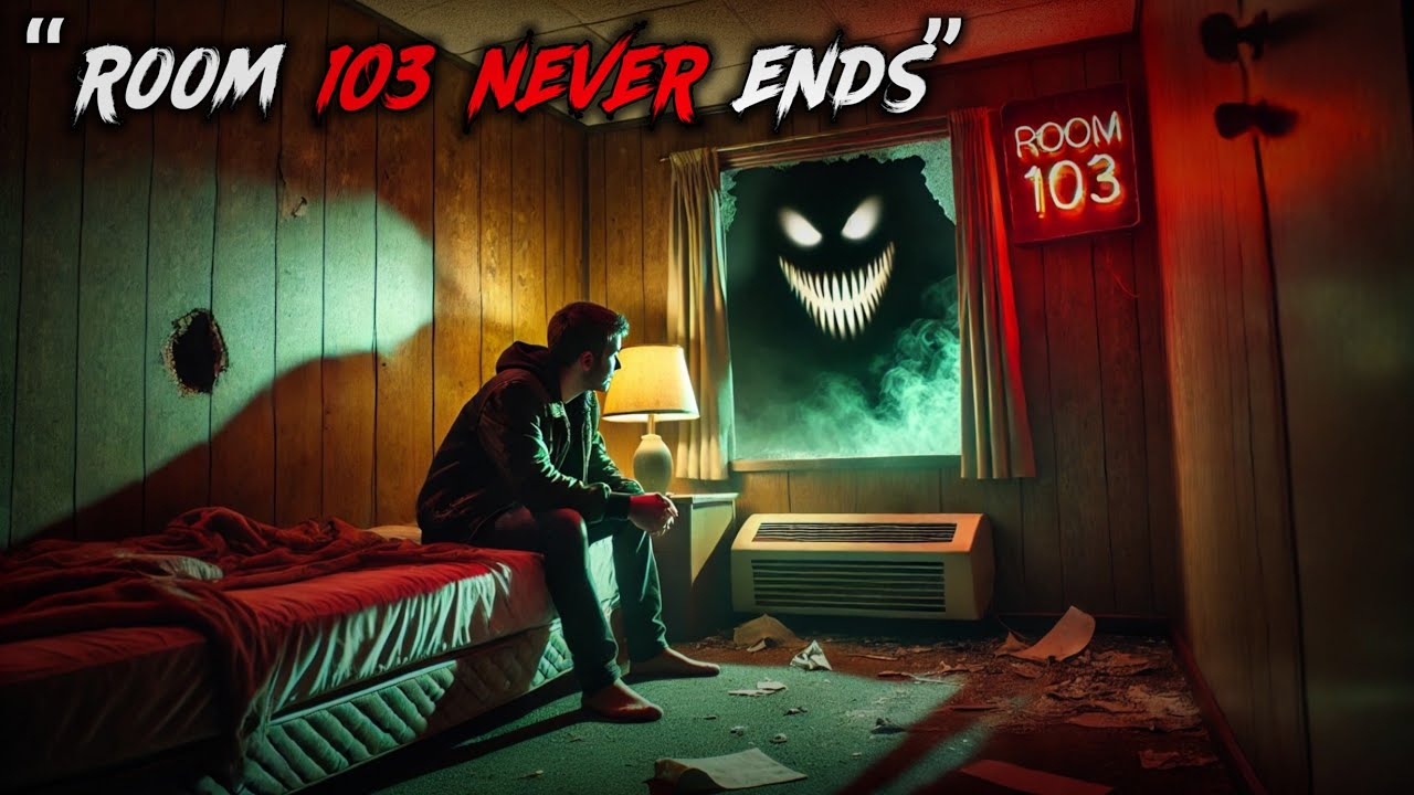 "Room 103: Trapped in a Haunted Motel That Loops Forever (Creepiest Time Loop)"