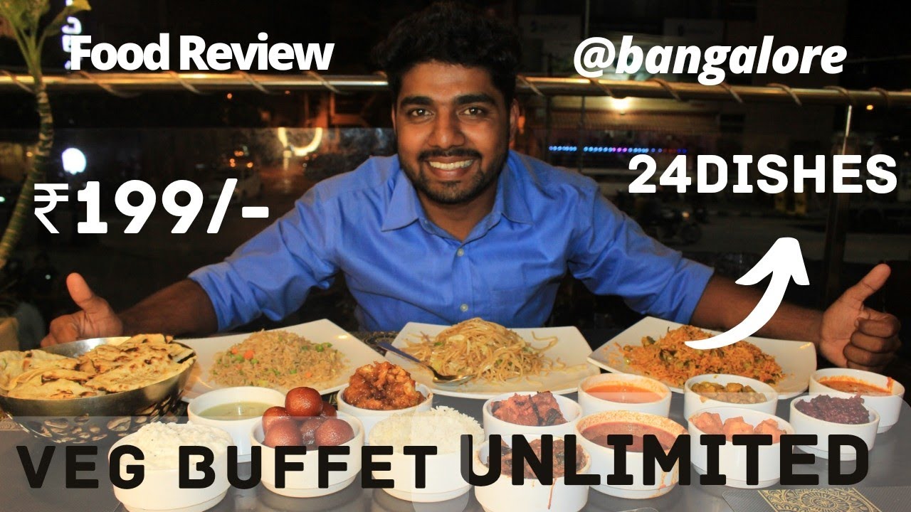 Unlimited buffet ₹199/- only | Desi Masala HRBR Bangaluru | Indian street food @foodchatv