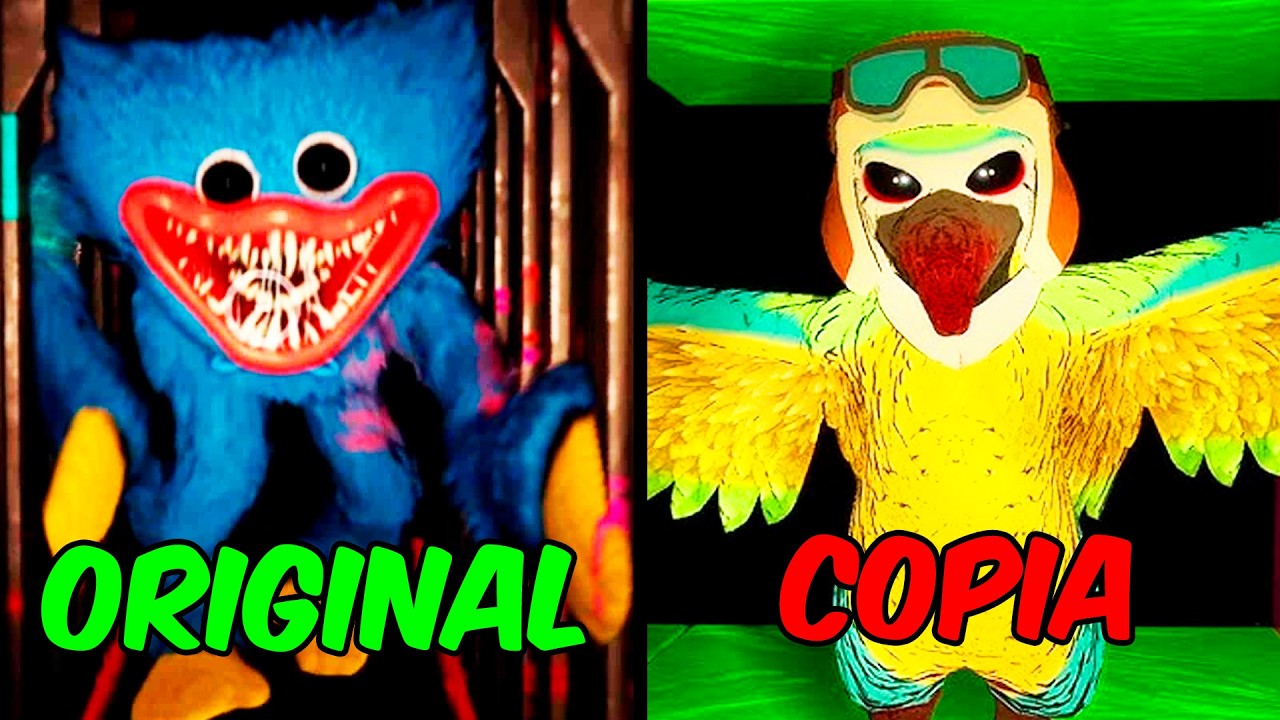JUGUÉ las MEJORES y PEORES COPIAS de POPPY PLAYTIME [2]