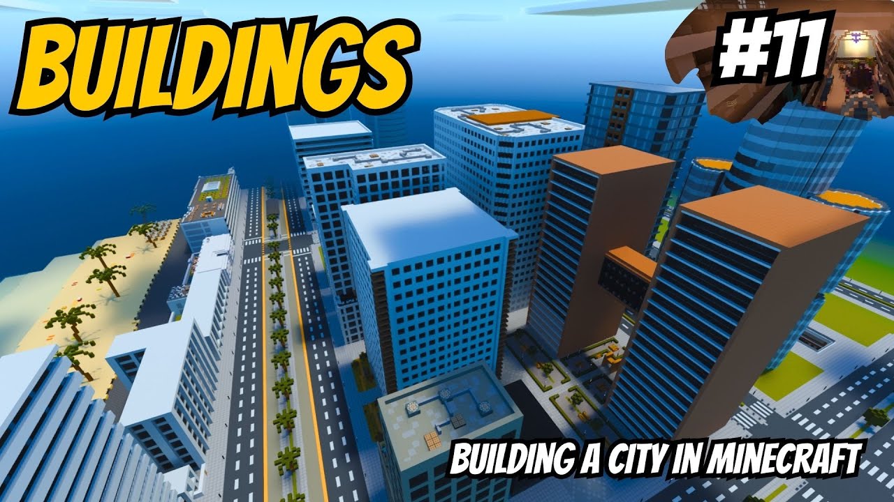 Building a city in minecraft  #11 Buildings