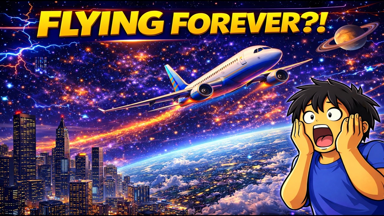 What Happens If a Plane Keeps Flying Forever?