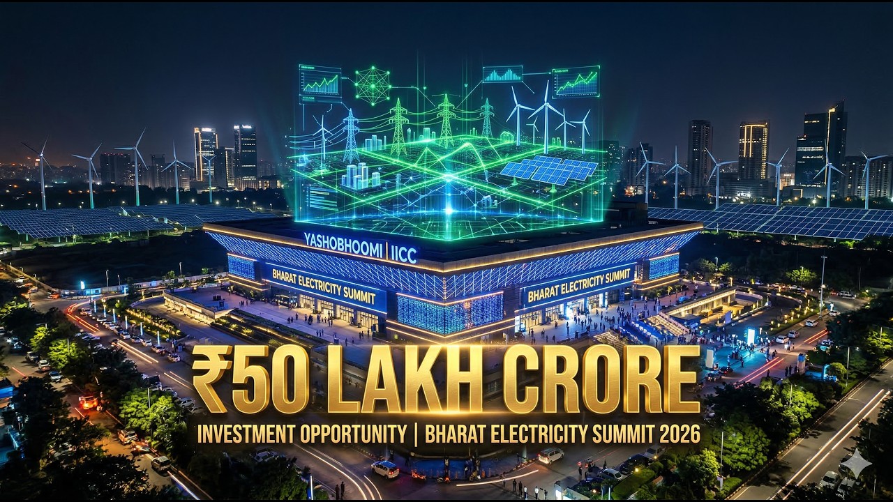 India&rsquo;s $600B Energy Revolution: Bharat Electricity Summit 2026  | India's Roadmap to 2032