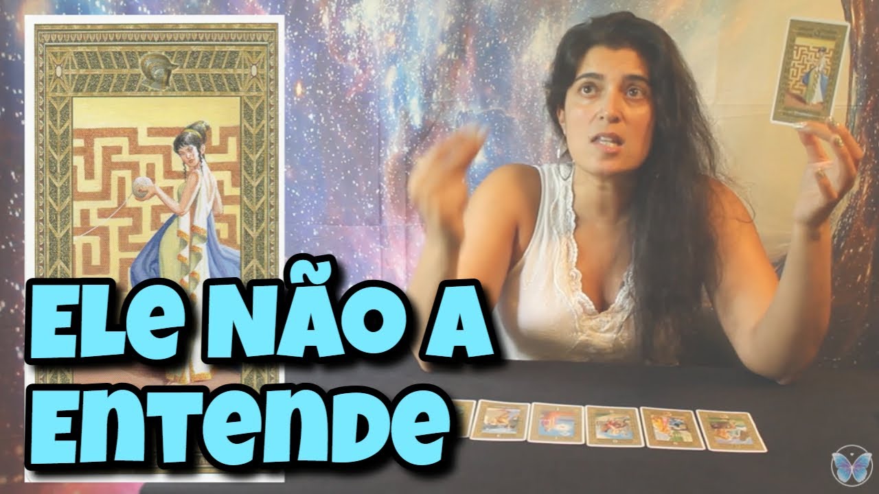 Ele Não a Entende (Amor) 💗 Leitura Tarot Oráculos