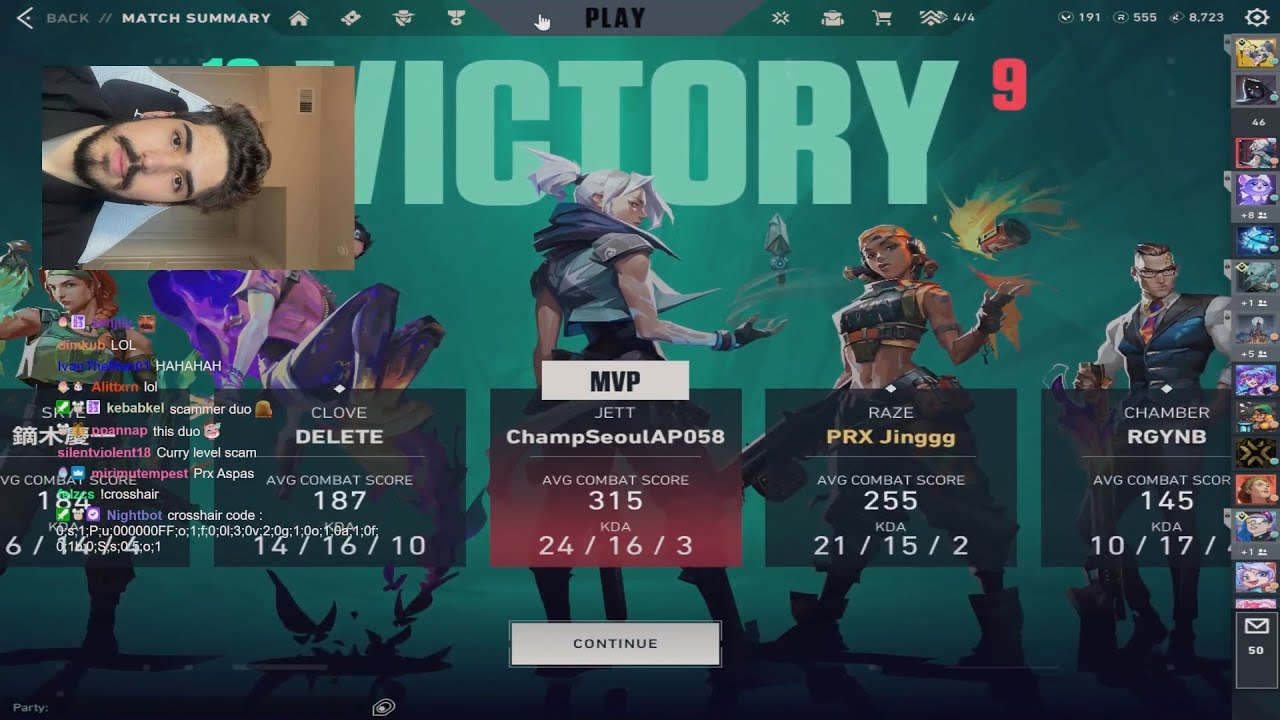 240802 PRX Jinggg: RANKED WITH @aspaszin =D