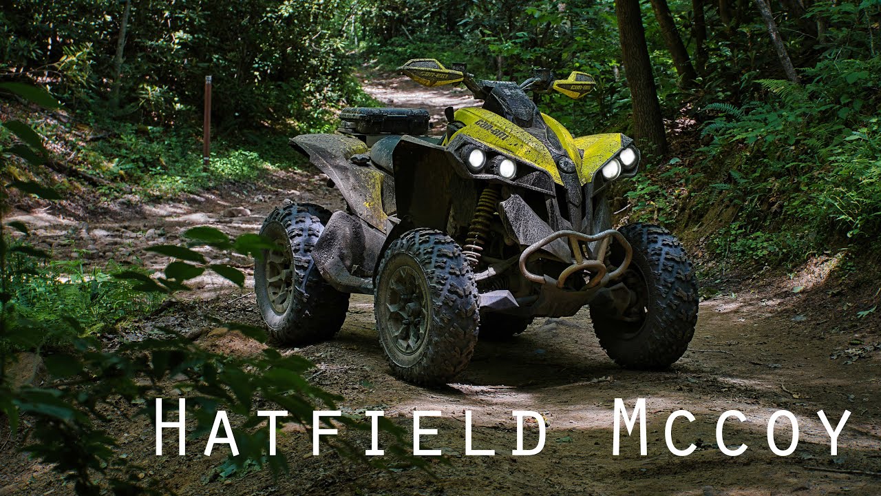 Hatfield and Mccoy Trail Riding Can Am Renegade 850 Pinnacle Creek