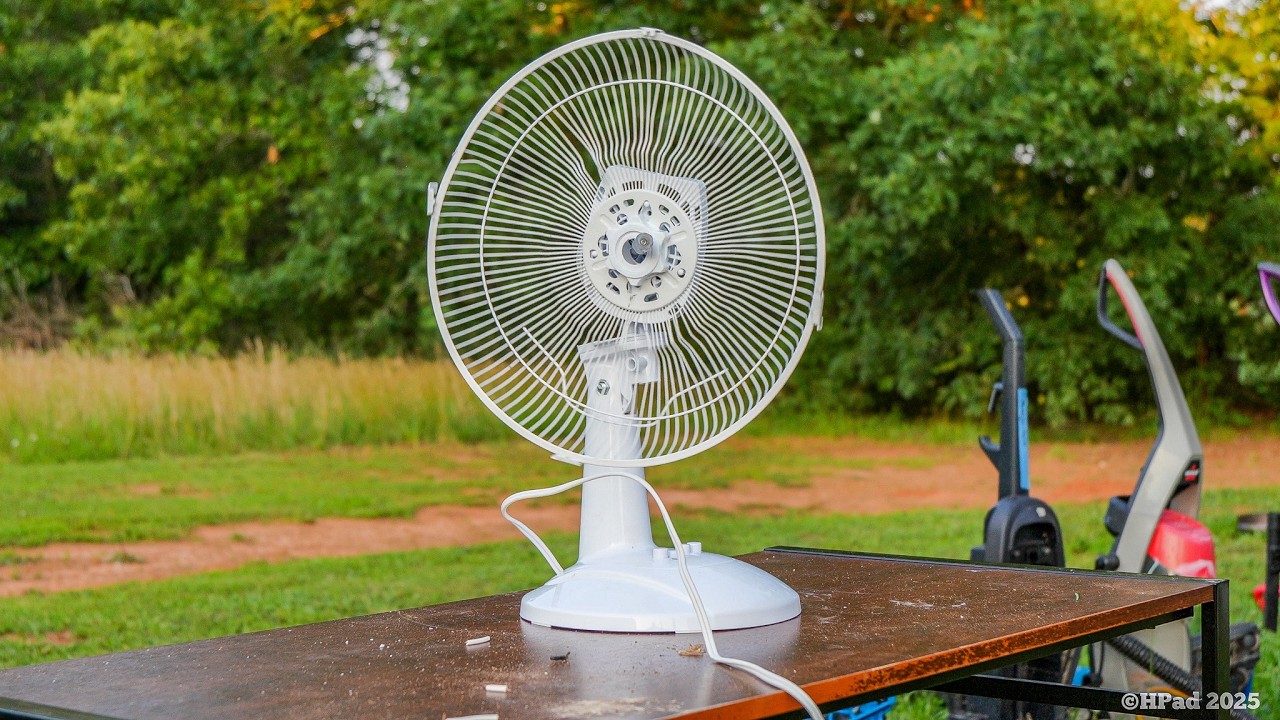 Mainstays Desk Fan Destruction