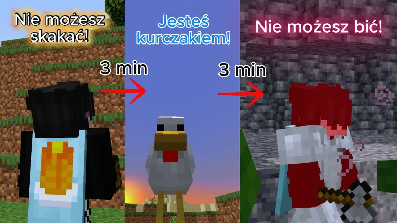 Minecraft, ale CO 3 MINUTY MAM LOSOWY DATAPACK! *ciężkie* | ODC 1/3