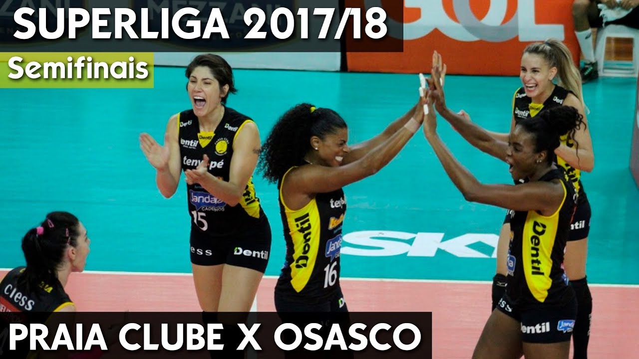 PRAIA CLUBE X OSASCO JOGO 1 | SEMIFINAL SUPERLIGA 17/18 HD