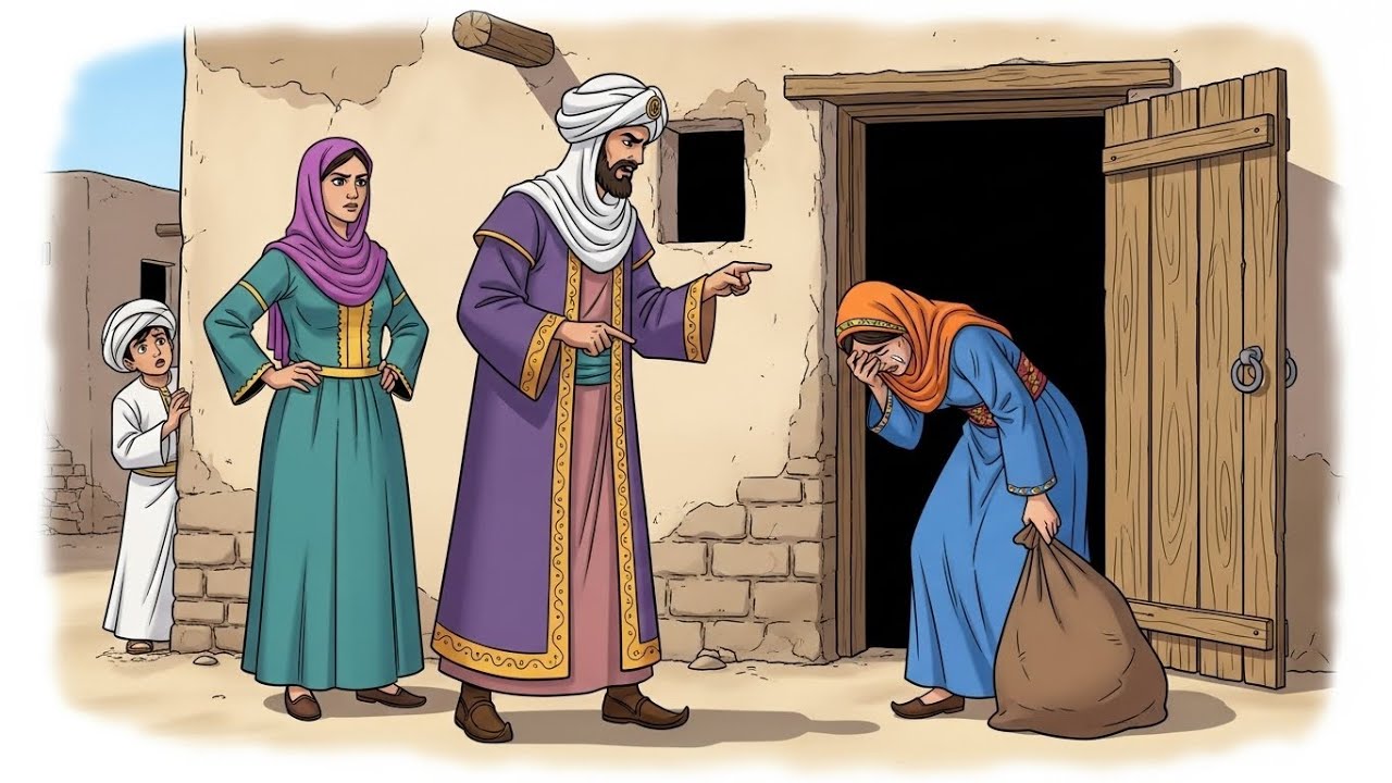 زوج يرى حماه يطرد أمه من بيته لإرضاء ابنته، وما فعله الزوج كان صدمة للجميع