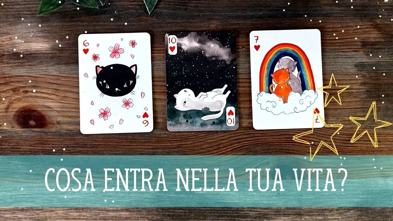 Cosa sta per entrare nella tua vita? 🌸 Tarocchi Interattivi