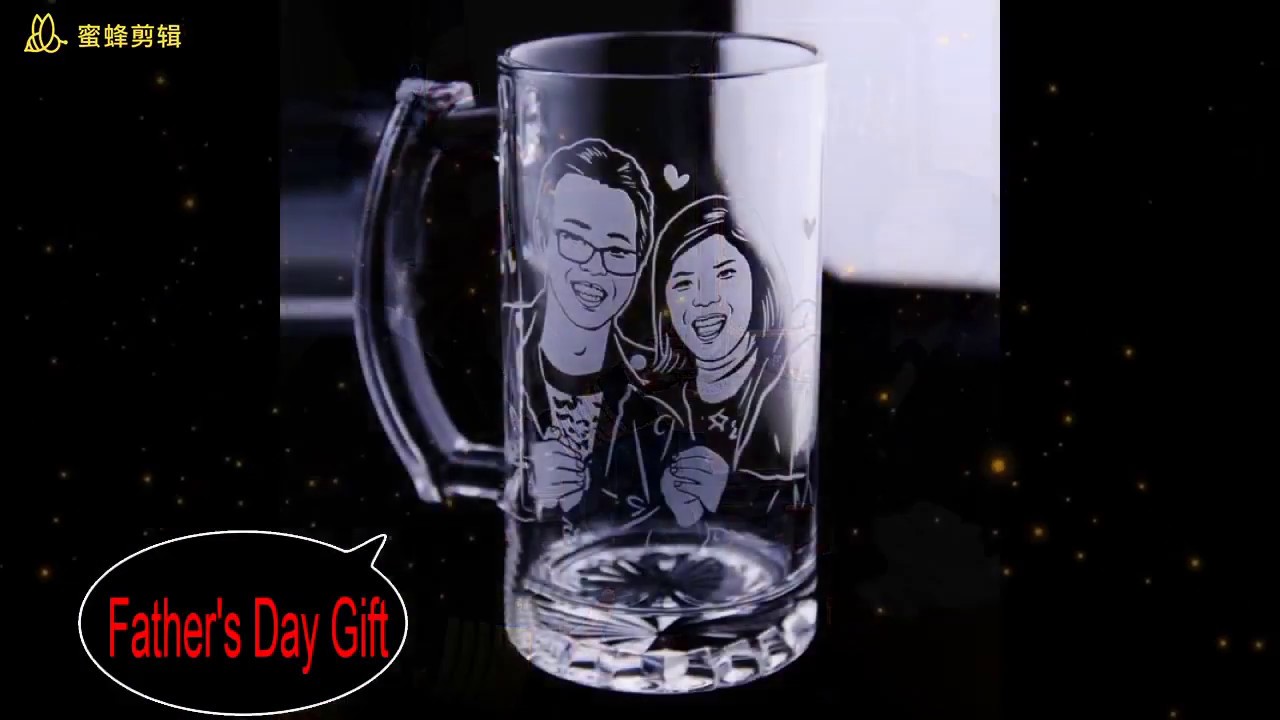 Custom Photo Beer Mug for Father's Day Gift