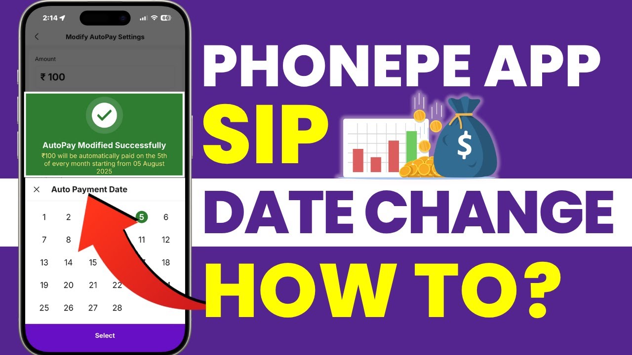 How to Change SIP Date in PhonePe App 2026? Modify SIP Amount & Date in PhonePe Mutual Funds