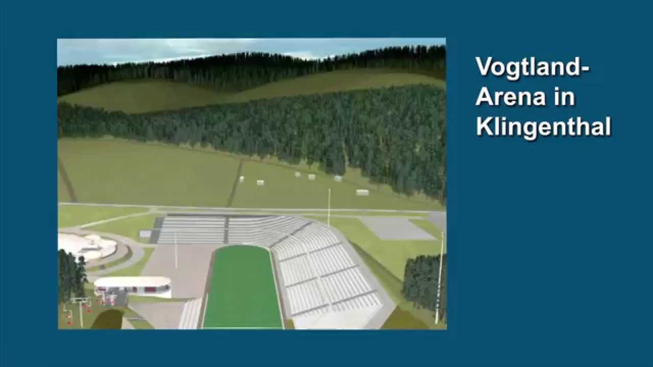 3D-Vogtland Skisprungschanze Vogtland Arena Klingenthal