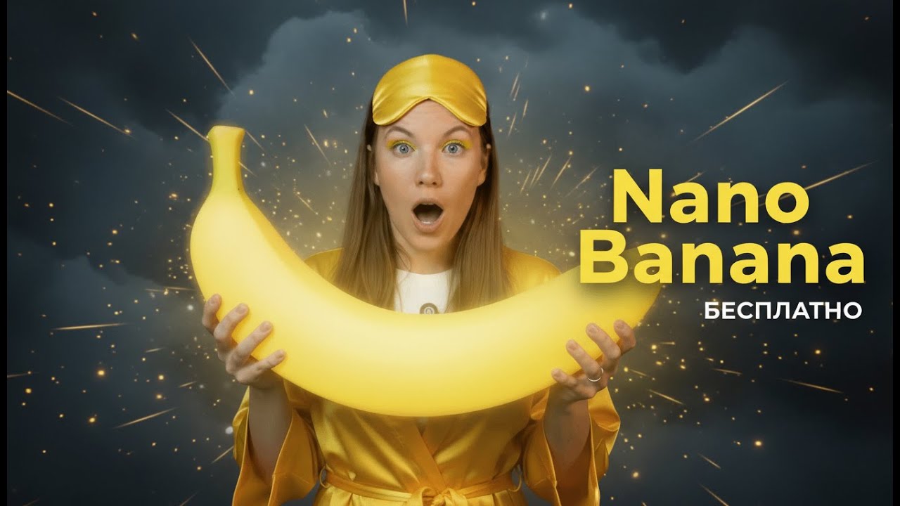 Nano Banana - БЕСПЛАТНО - ИСПОЛЬЗУЙ ПРЯМО СЕЙЧАС
