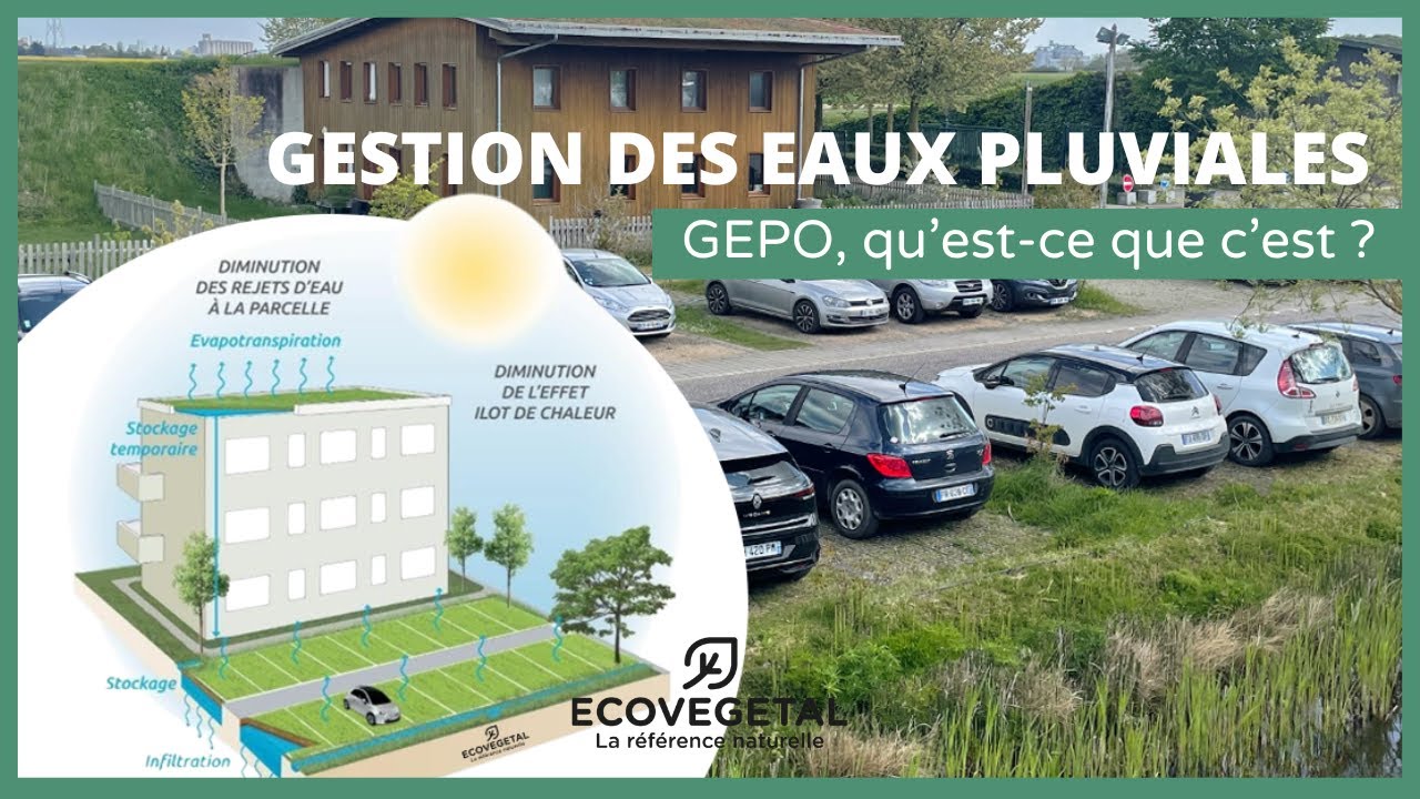 Gestion des eaux pluviales : GEPO, qu'est-ce que c'est ?