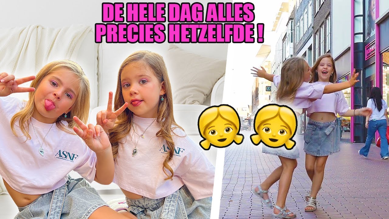 PIP WORDT EEN TWEELING MET HAAR VRIENDIN !! (GIRLY TWINNING!!)