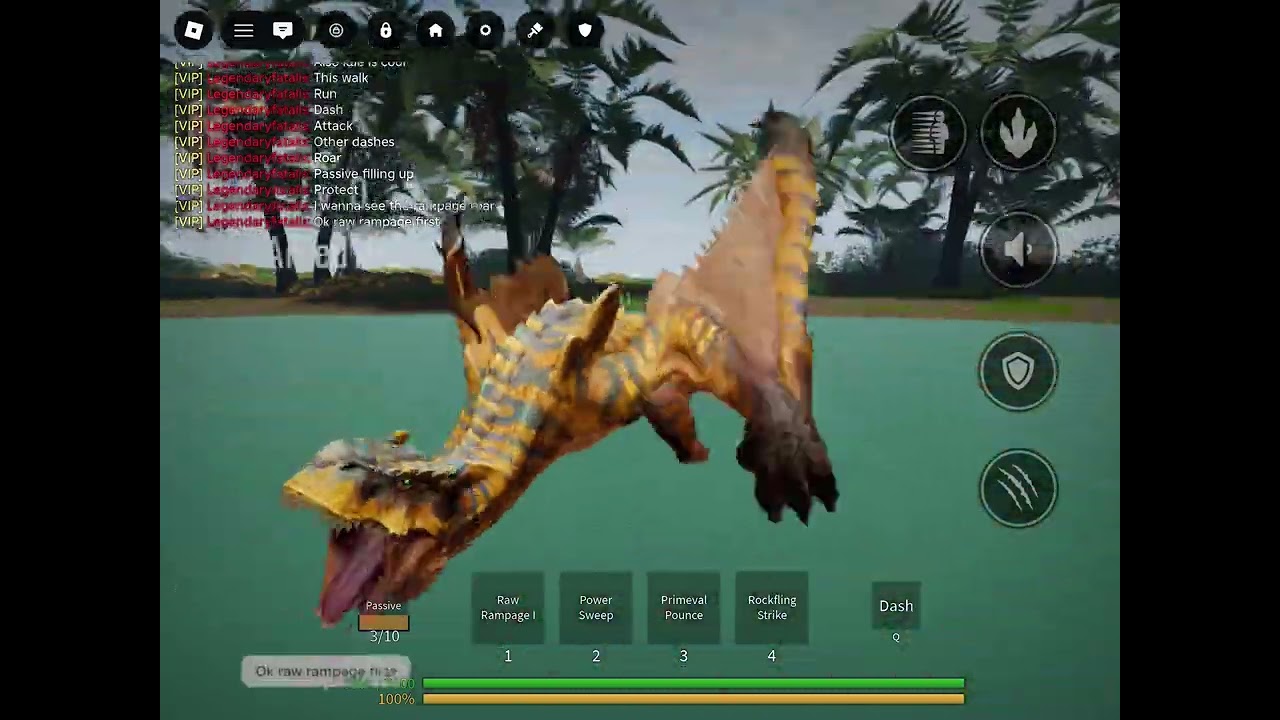 New monstrous battlegrounds tigrex! All animations