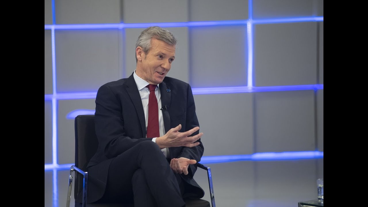 Entrevista con Alfonso Rueda en el programa Una hora con...