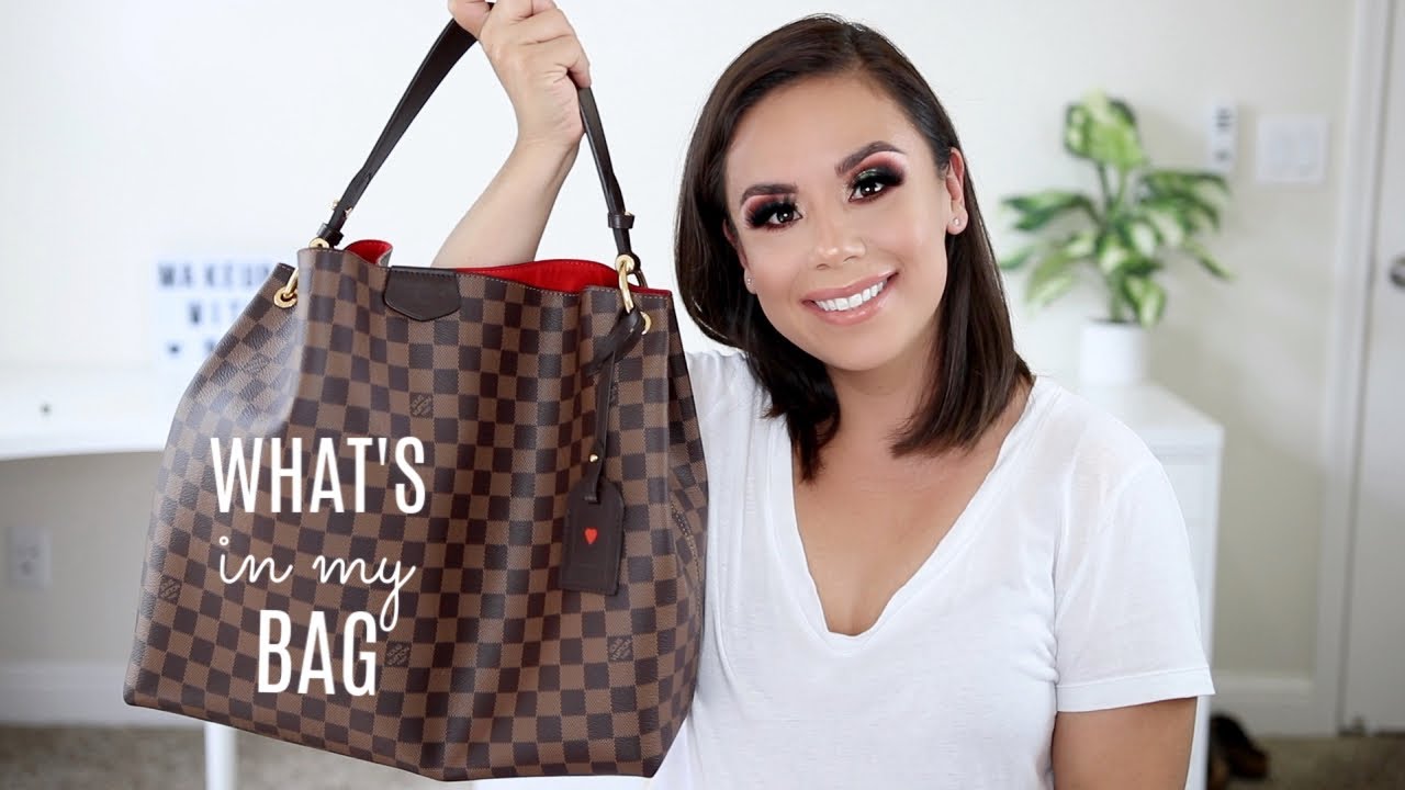 WHAT'S IN MY BAG | LOUIS VUITTON GRACEFUL MM