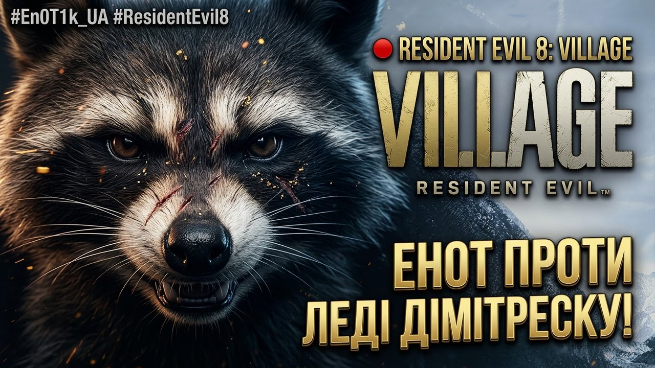 🔴 RESIDENT EVIL 8: VILLAGE | ЕНОТ ПРОТИ ЛЕДІ ДІМІТРЕСКУ! 🏰 #En0T1k_UA #ResidentEvil8