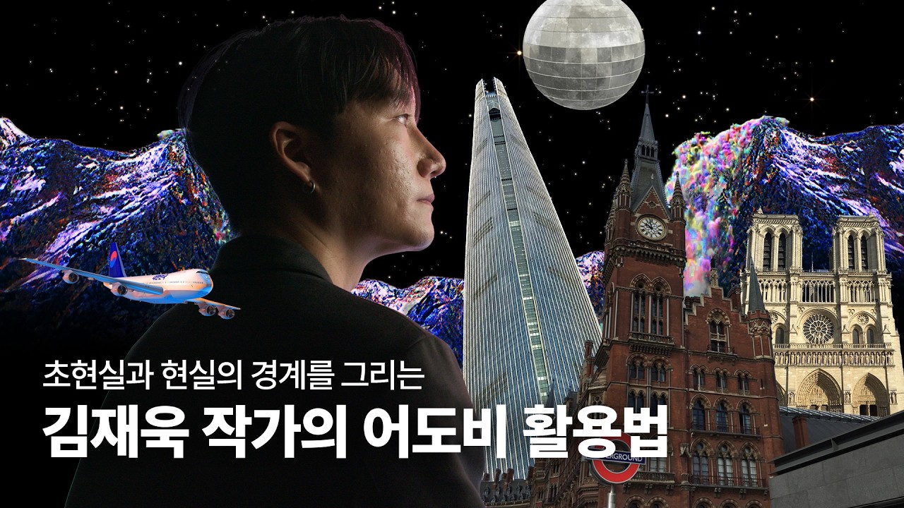 미디어 아티스트 김재욱 작가의 어도비 활용법 | 초현실과 현실의 경계를 그리다.