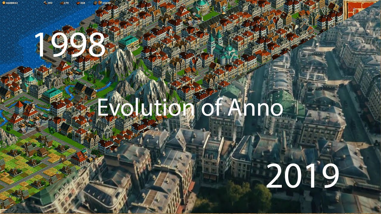 Evolution of Anno - All Intros