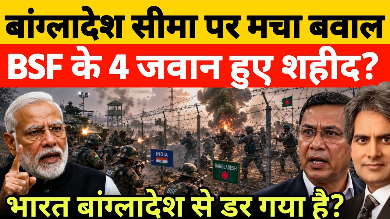 India&rsquo;s Big Retaliation on Bangladesh Border | Chicken Neck Under Threat | BSF Latest Update