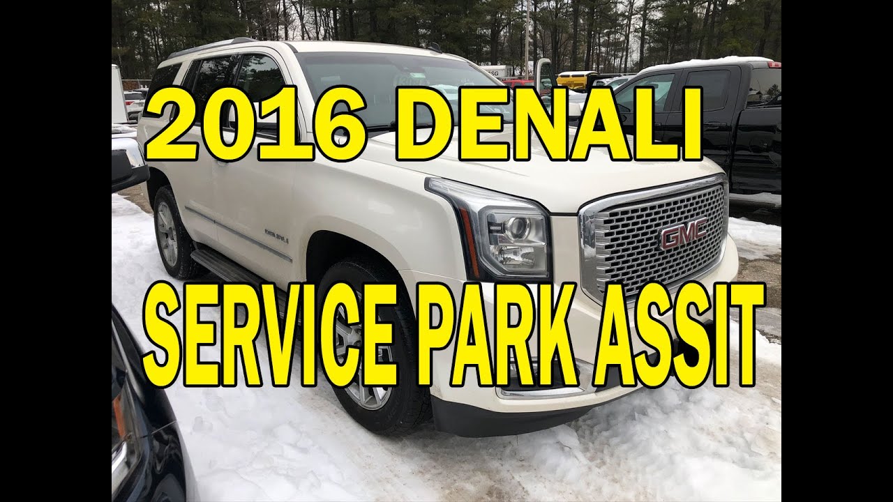 2016 GMC Denali Service side detection, U0159