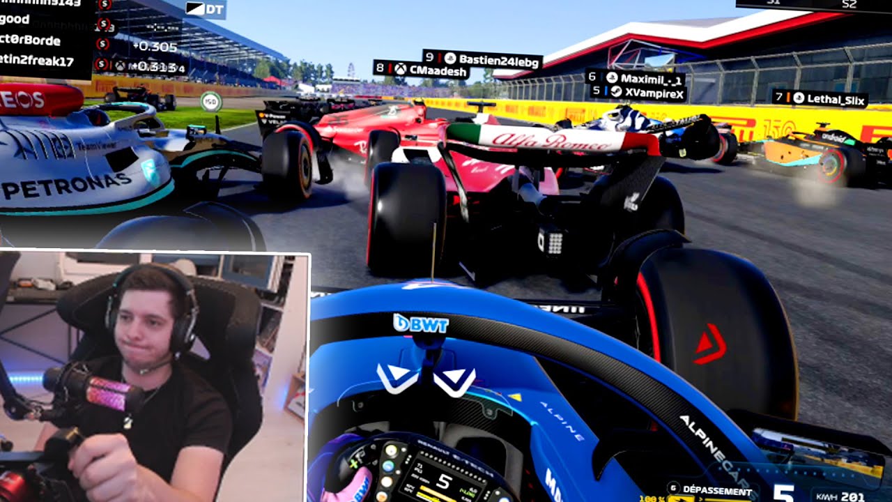 LE CROSSPLAY SUR F1 22 EST LÀ ! (pour plus de débile)