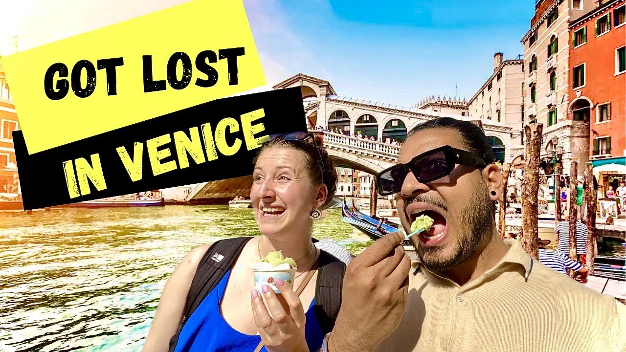 We got lost in Venice trying to explore the city