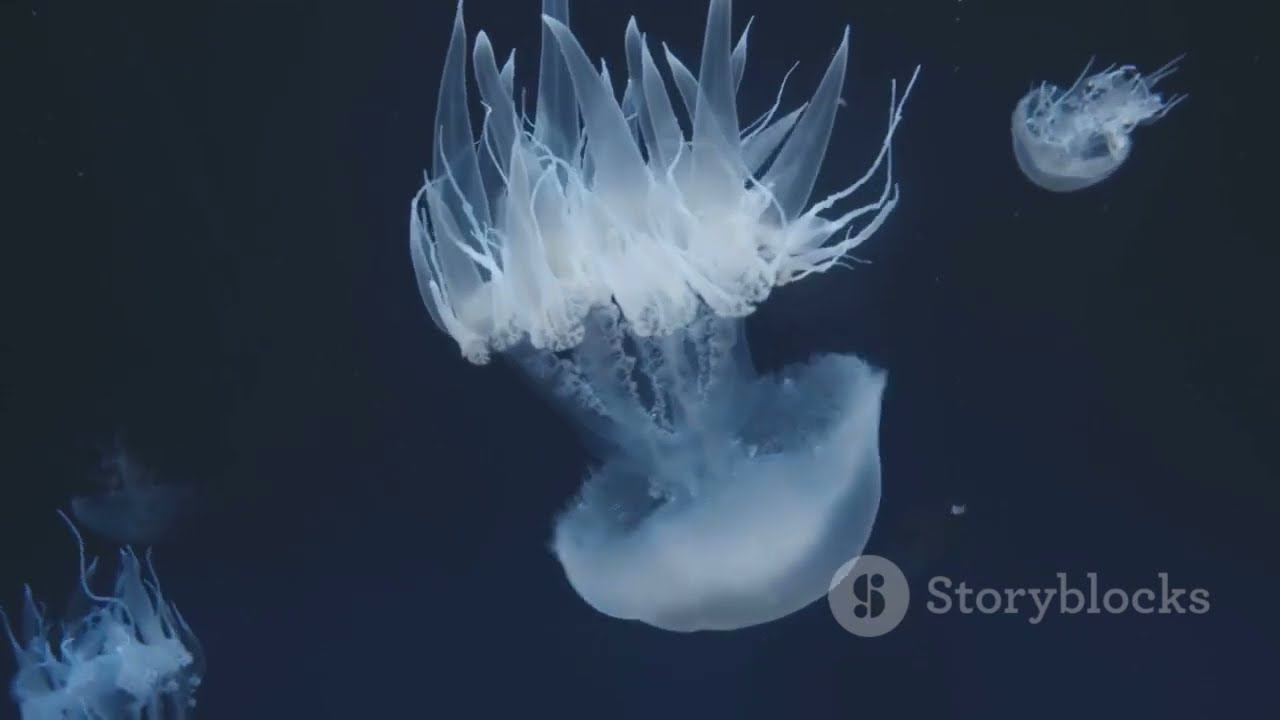 Crystal Jellyfish: The Ocean's Glowing Marvel"