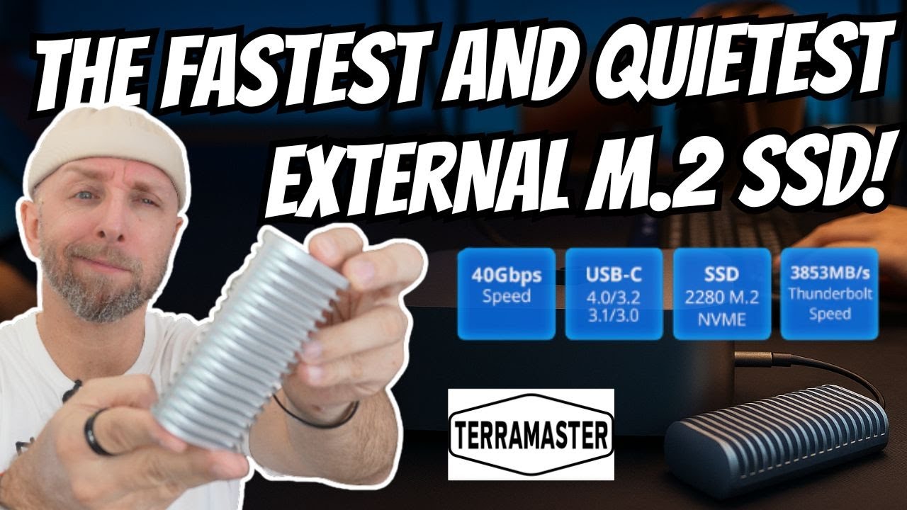 TERRAMASTER D1 SSD Plus,The Fastest and Quietest External M 2 SSD with USB C 40Gbps?