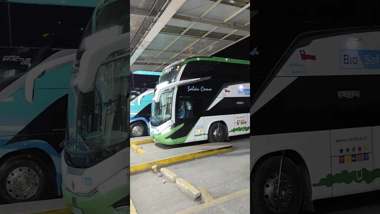Marcopolo Paradiso g8,Narbus,Scania K450c ,Salon cama. Ruta Valdivia-Temuco-Santiago