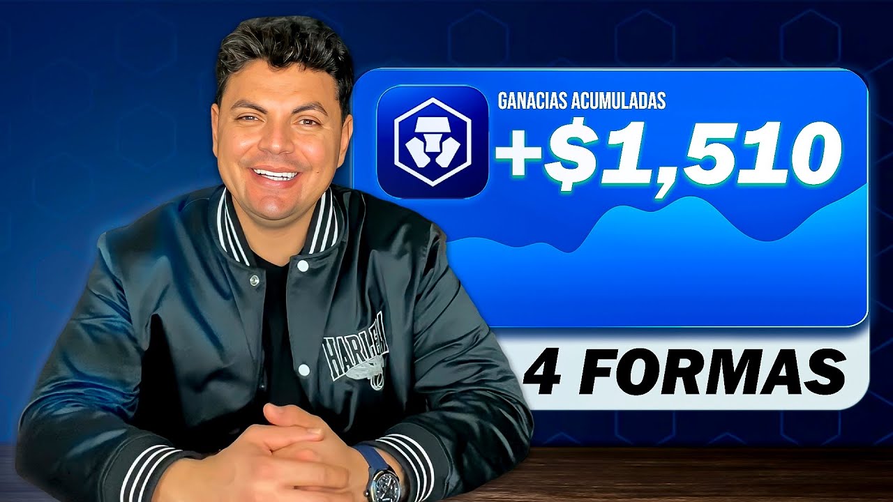 4 Formas Para Ganar Dinero con la App de Crypto.com (&iexcl;NUEVOS M&Eacute;TODOS!)