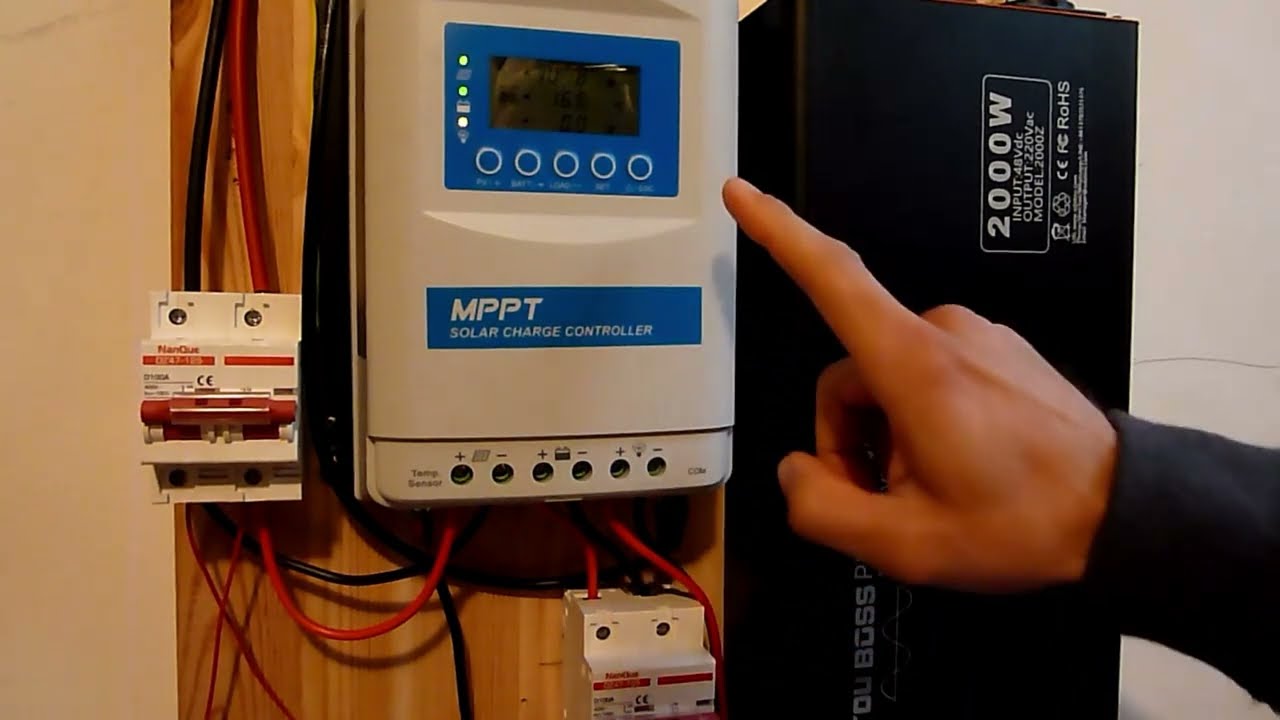 Epever Xtra 4415n using DC Output 48V and 40A Settings PC Software and App-Install (Solar Guardian)