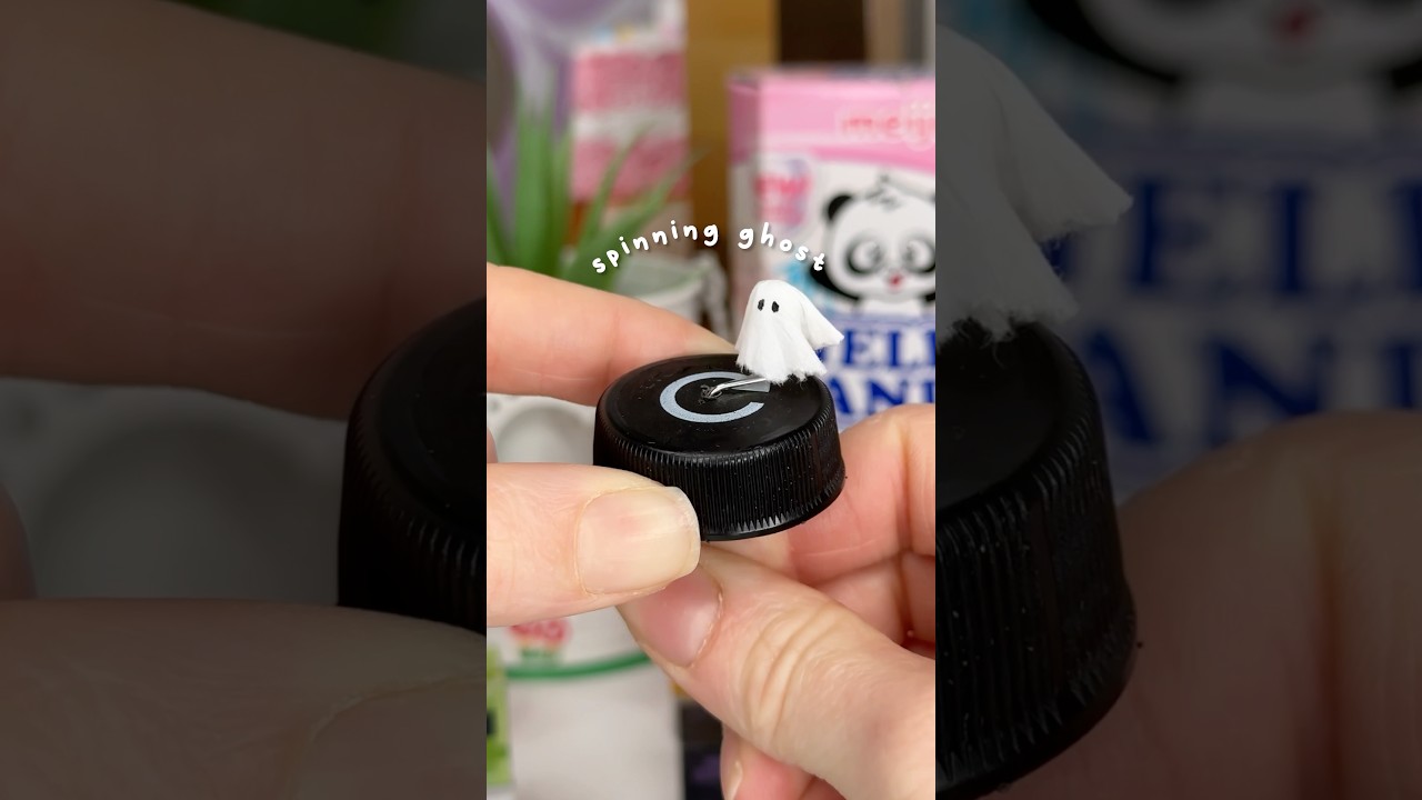 diy spinning ghost 👻