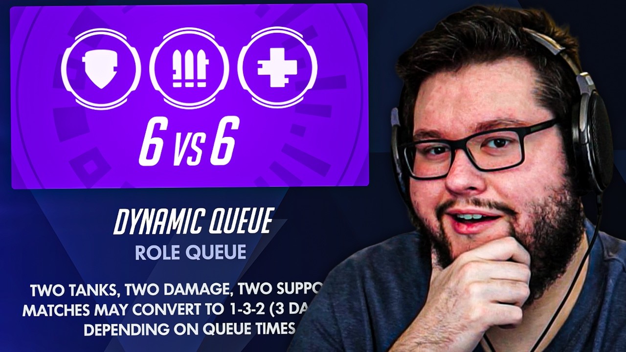 I Tried The NEW 6v6 Dynamic Queue In Overwatch 2
