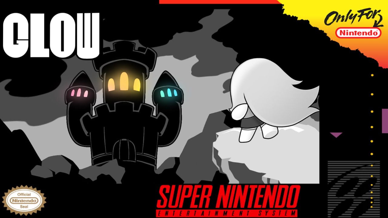 Glow - Hack of Super Mario World [SNES] Full Gameplay