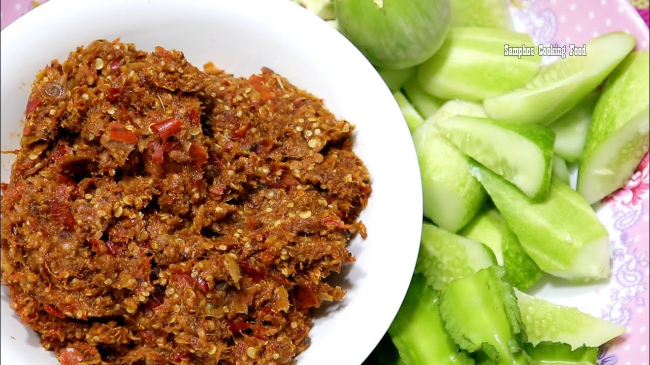 បុកកន្ទុយហេសបាត់ដំបង Bok Kantouy Hash Battambang I Samphos Cooking Food