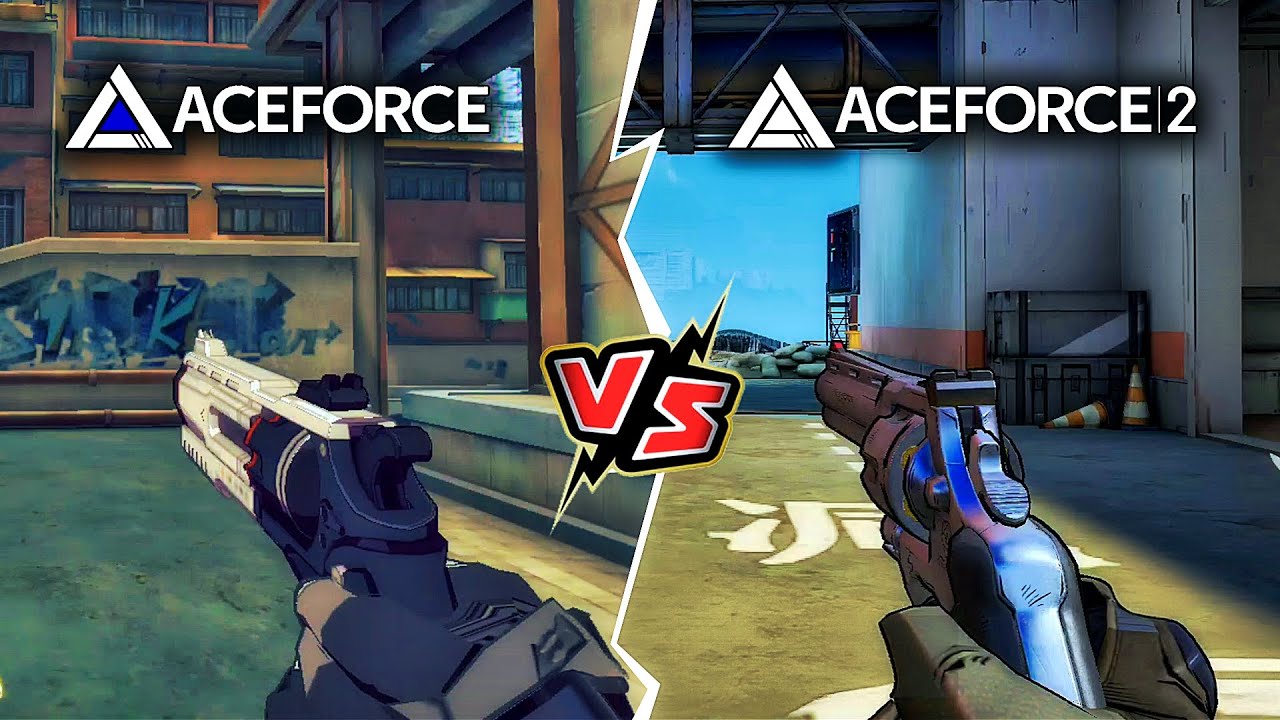 🔥 Ace Force 1 VS Ace Force 2 🔥 - Comparison FPS (Android/iOS)
