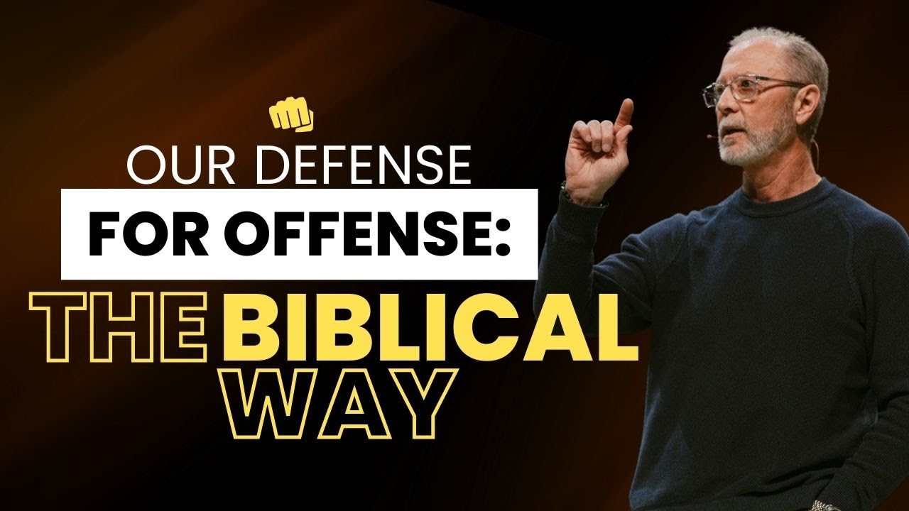 Our DEFENSE For OFFENSE: The Biblical Way 🛡 | Pastor Steve Smothermon | Legacy Church