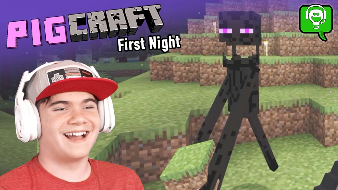 PigCraft First Night with HobbyPig