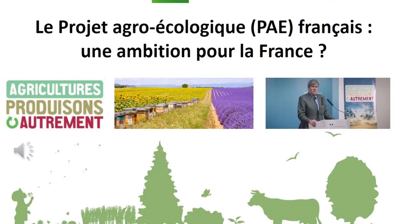 Le Projet agro-écologique français