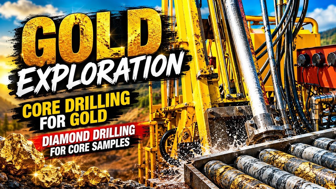 Gold Exploration - Core Drilling for Gold - Diamond Drilling for Core Samples