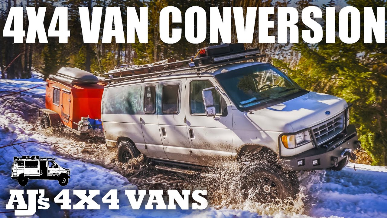Переоборудование фургона 4x4 — Ford E350 — фургоны AJs 4x4