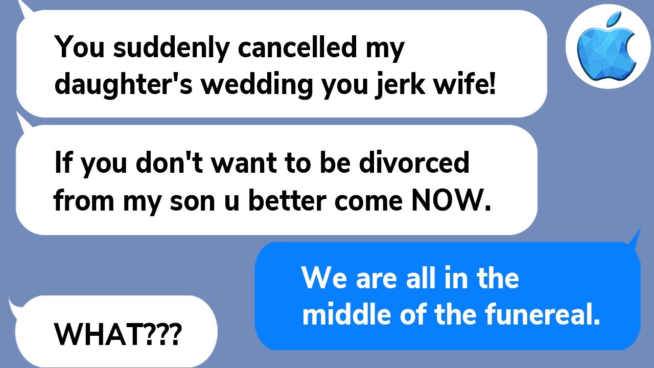 【Apple】My MIL contacted me in anger during FIL's funeral. As I told my mistaken MIL the truth she...