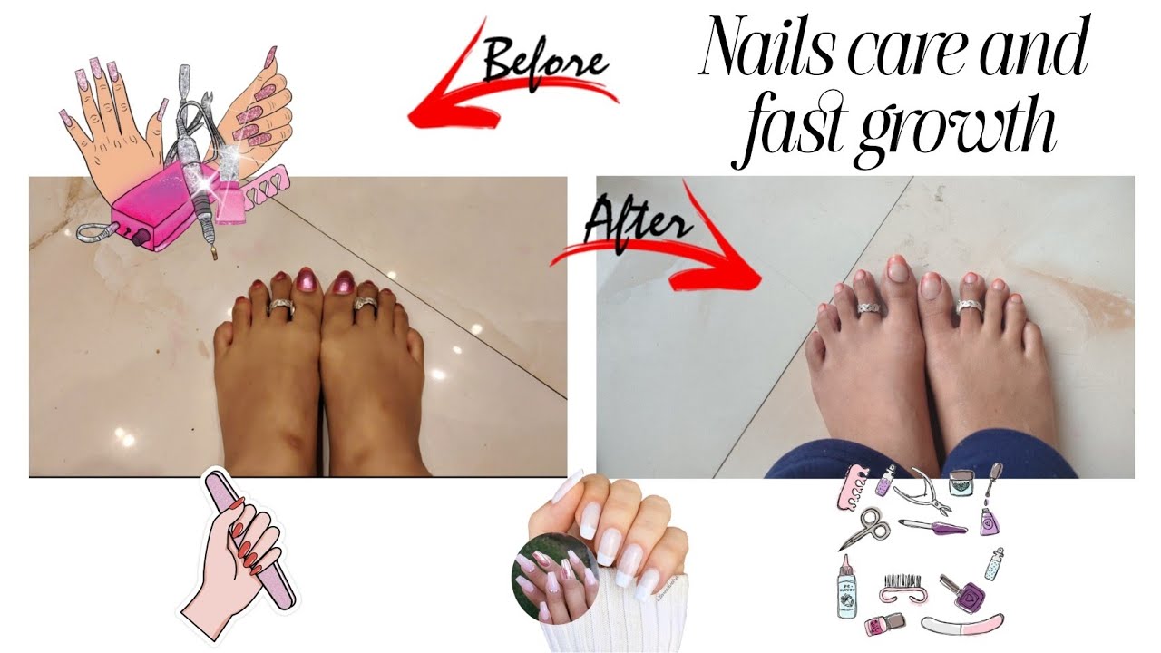 5 Days Nail Growth Challenge : Grow Long & Strong Nail Fast Growth At Home | All About Nail Care