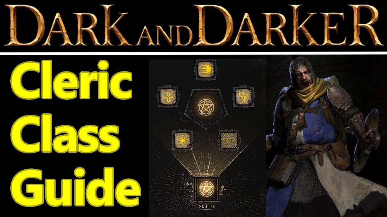 Dark and Darker Cleric guide, spells, pvp, tips, solo play, heal tutorial